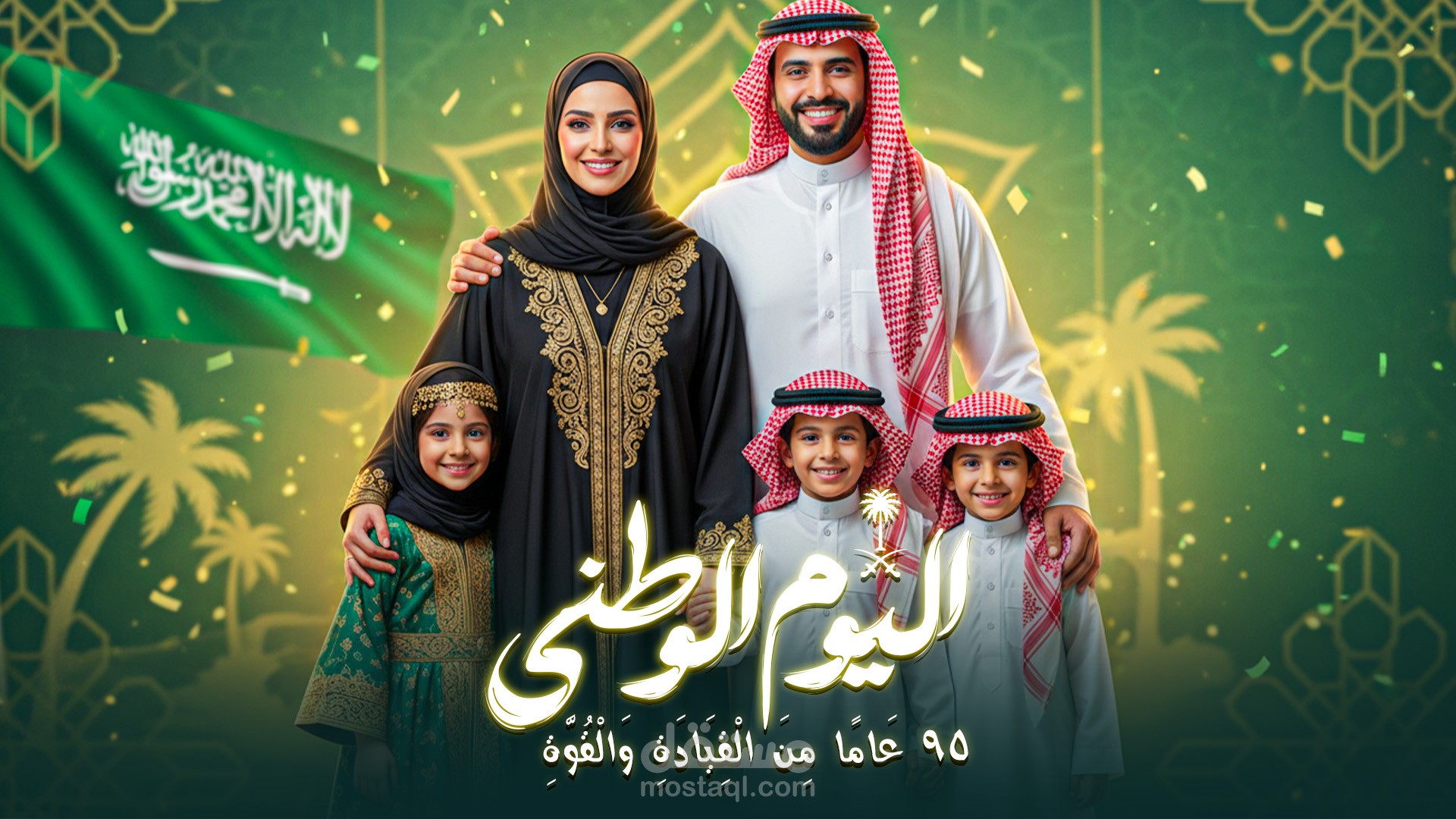 بكدج اليوم الوطني السعودي | Saudi National Day 95