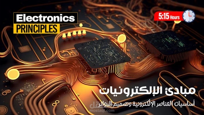 إعداد محتوى كورس أساسيات العناصر الإلكترونية والدوائر الكهربية