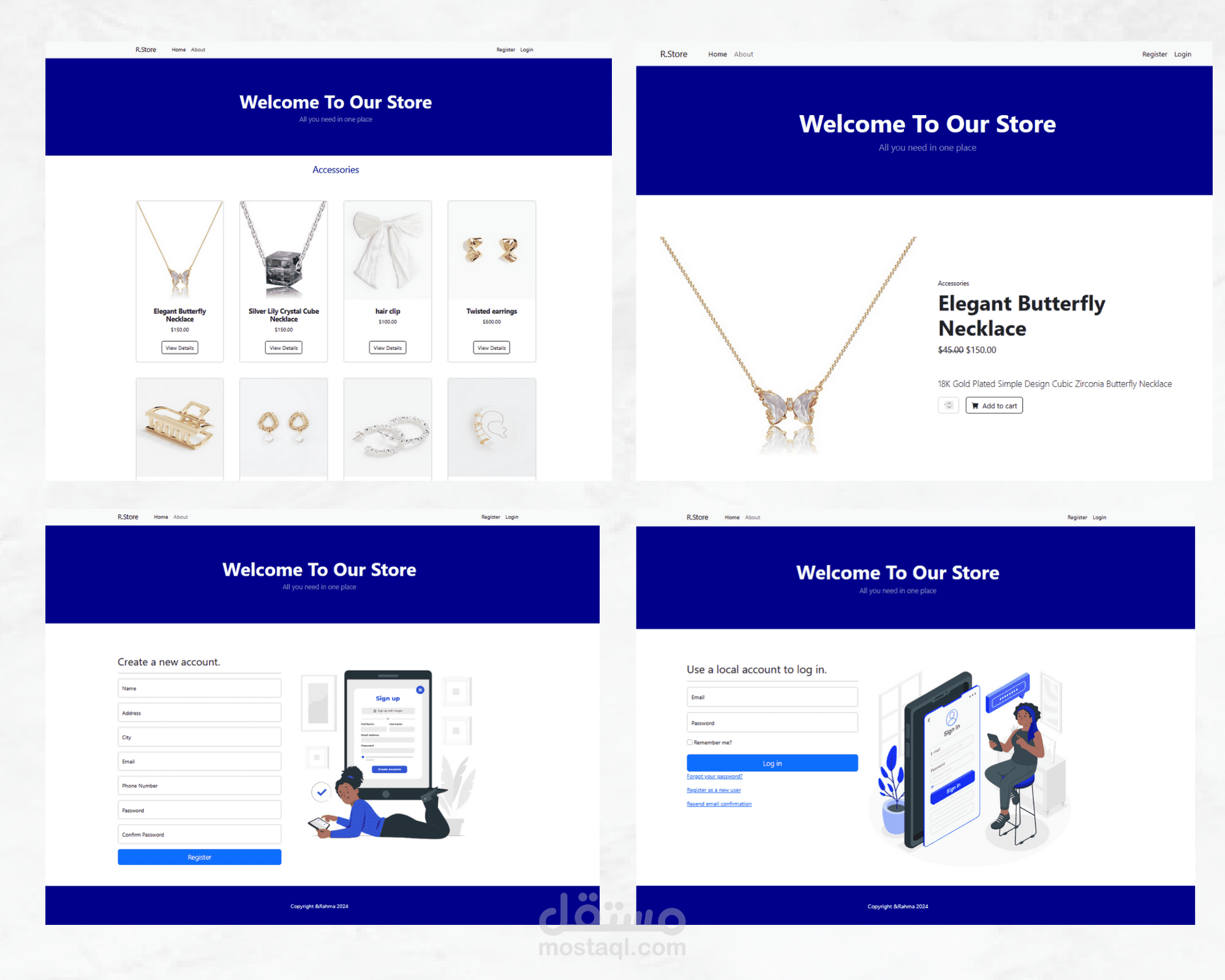 R.Store -منصة تجارة إلكترونية