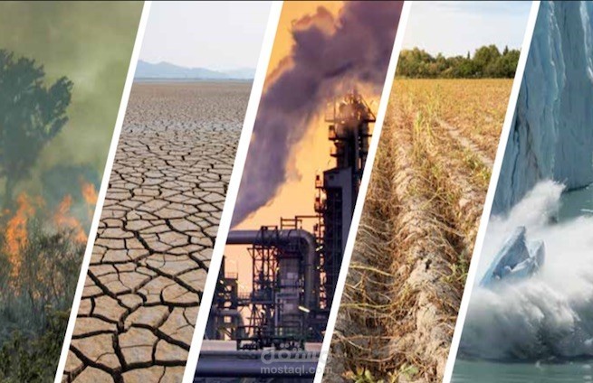 التغيرات المناخية ظاهرة بشرية