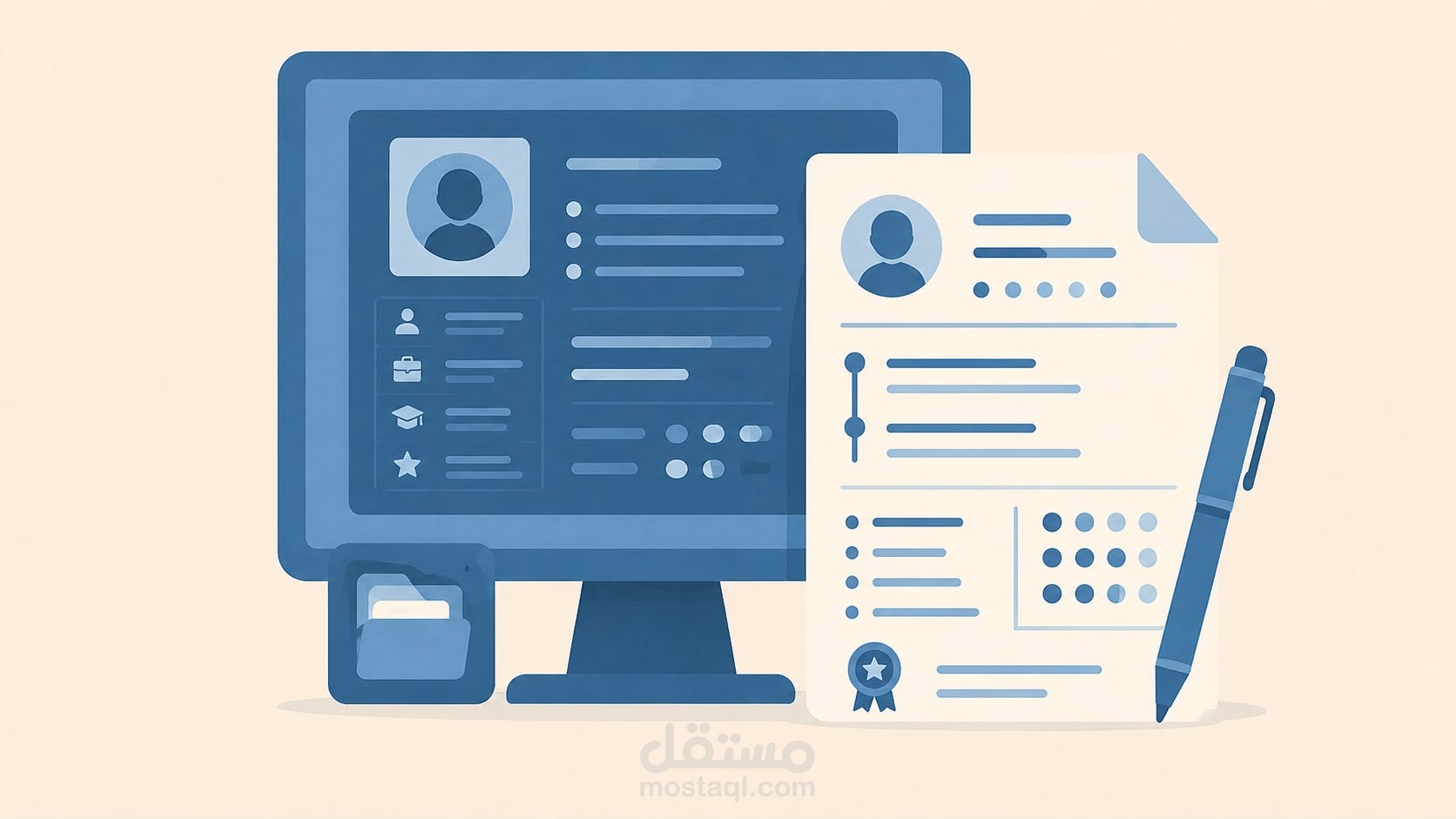 تصميم سيرة ذاتية | CV