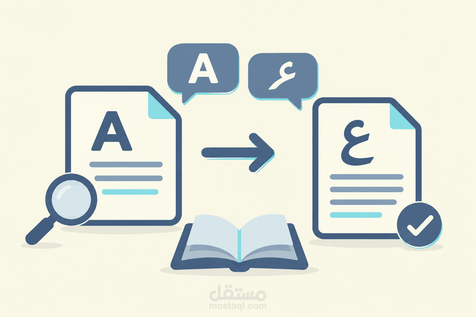 ترجمة دقيقة واحترافية من العربية إلى الإنجليزية | Arabic 2 English Translation