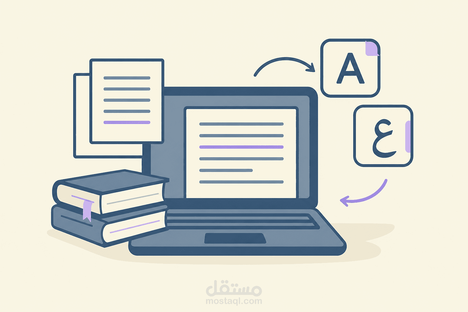 تنسيق البحوث العلمية باللغتين الإنجليزية والعربية | Research formatting
