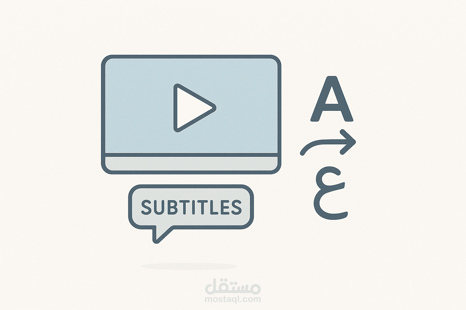 ترجمة الفيديوهات " الترجمة المرئية " من وإلى اللغتين العربية والإنجليزية | Subtitling