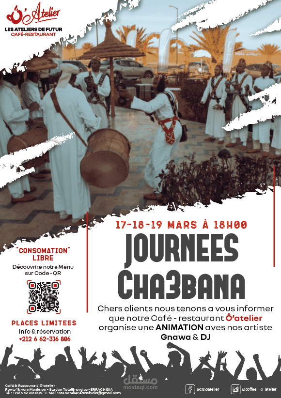 Flayer - Animation CHAABANA