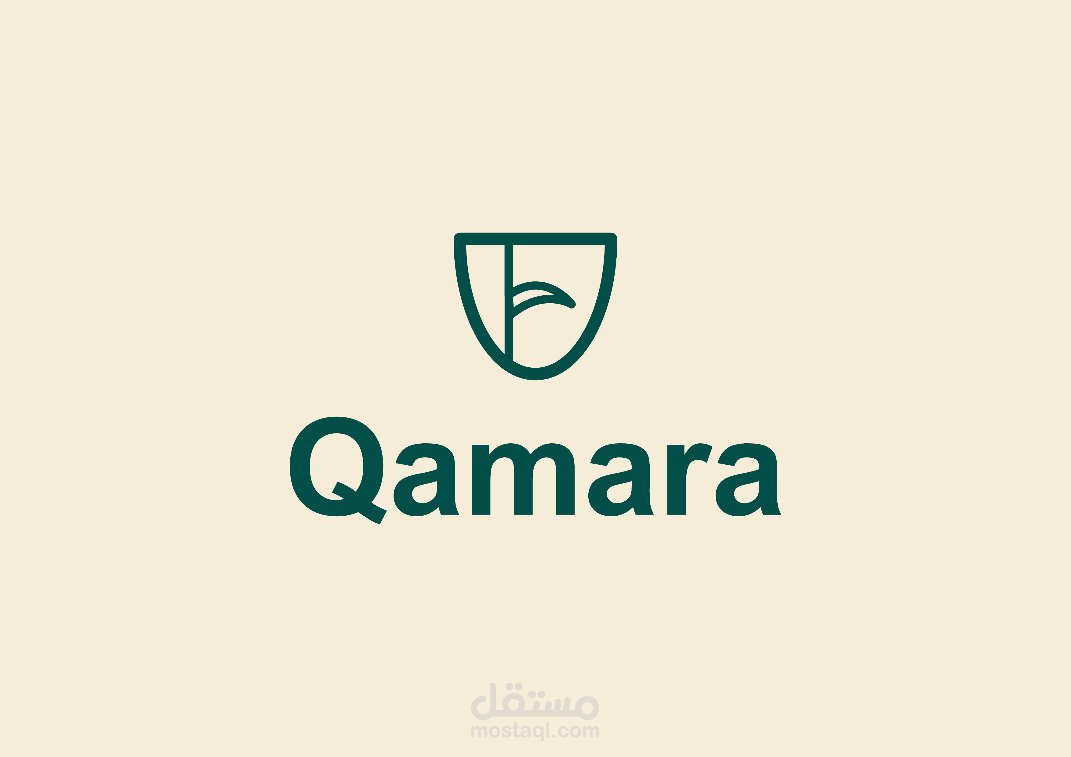تصميم لمقهى Qamara (مشروع تجريبي)