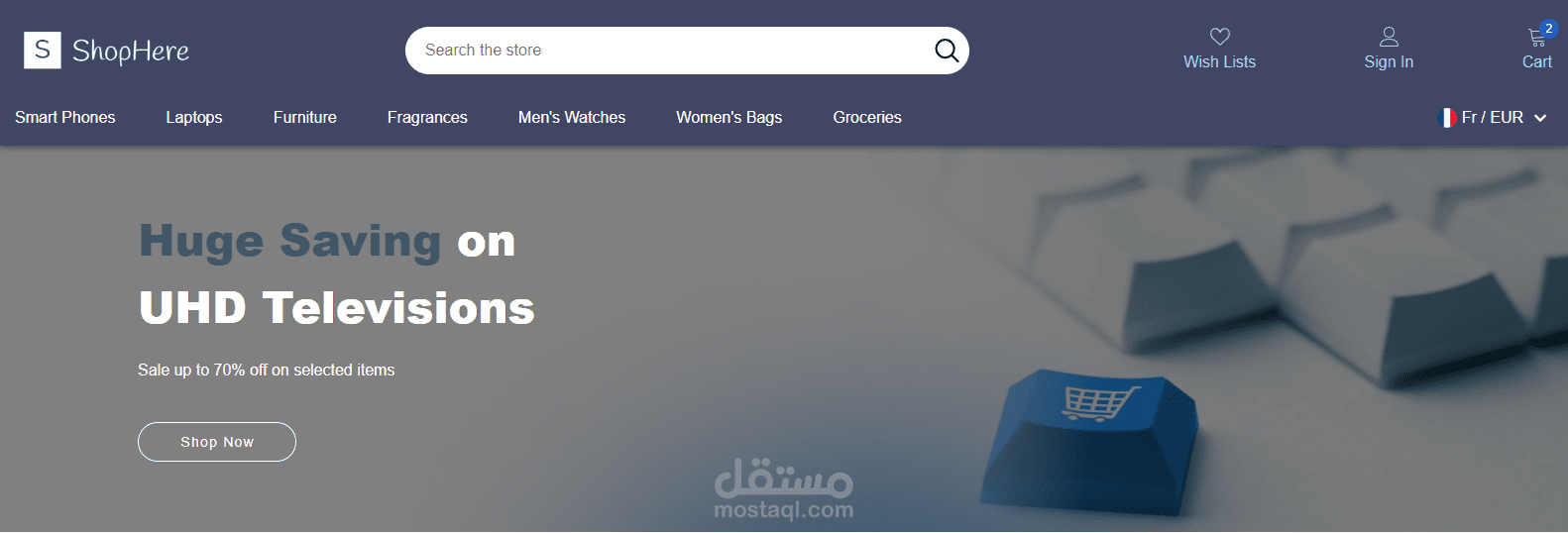Ecommerce Website