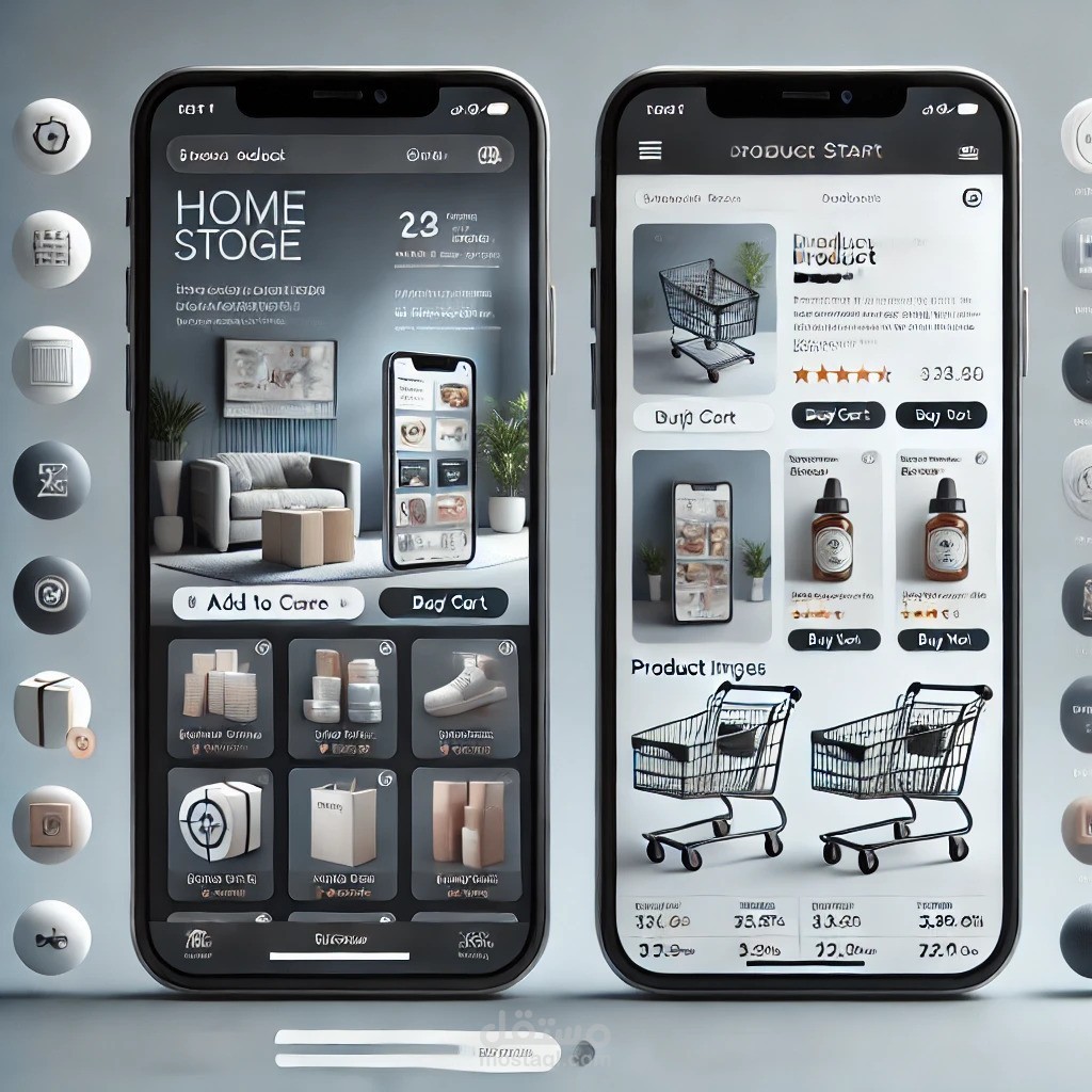 A Store application using flutter
