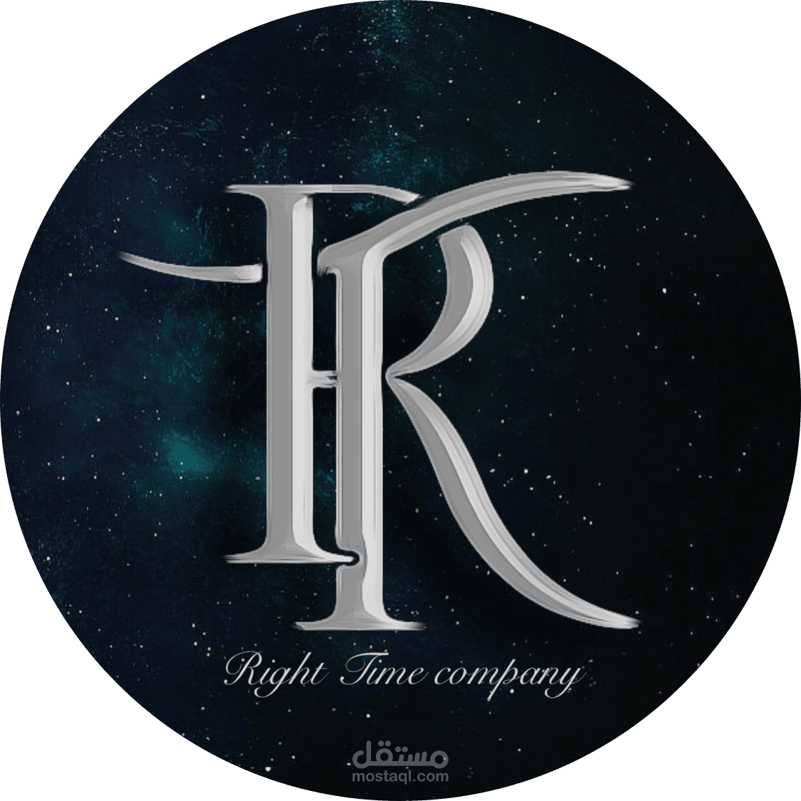 لوقو ل شركة إعمار Right time
