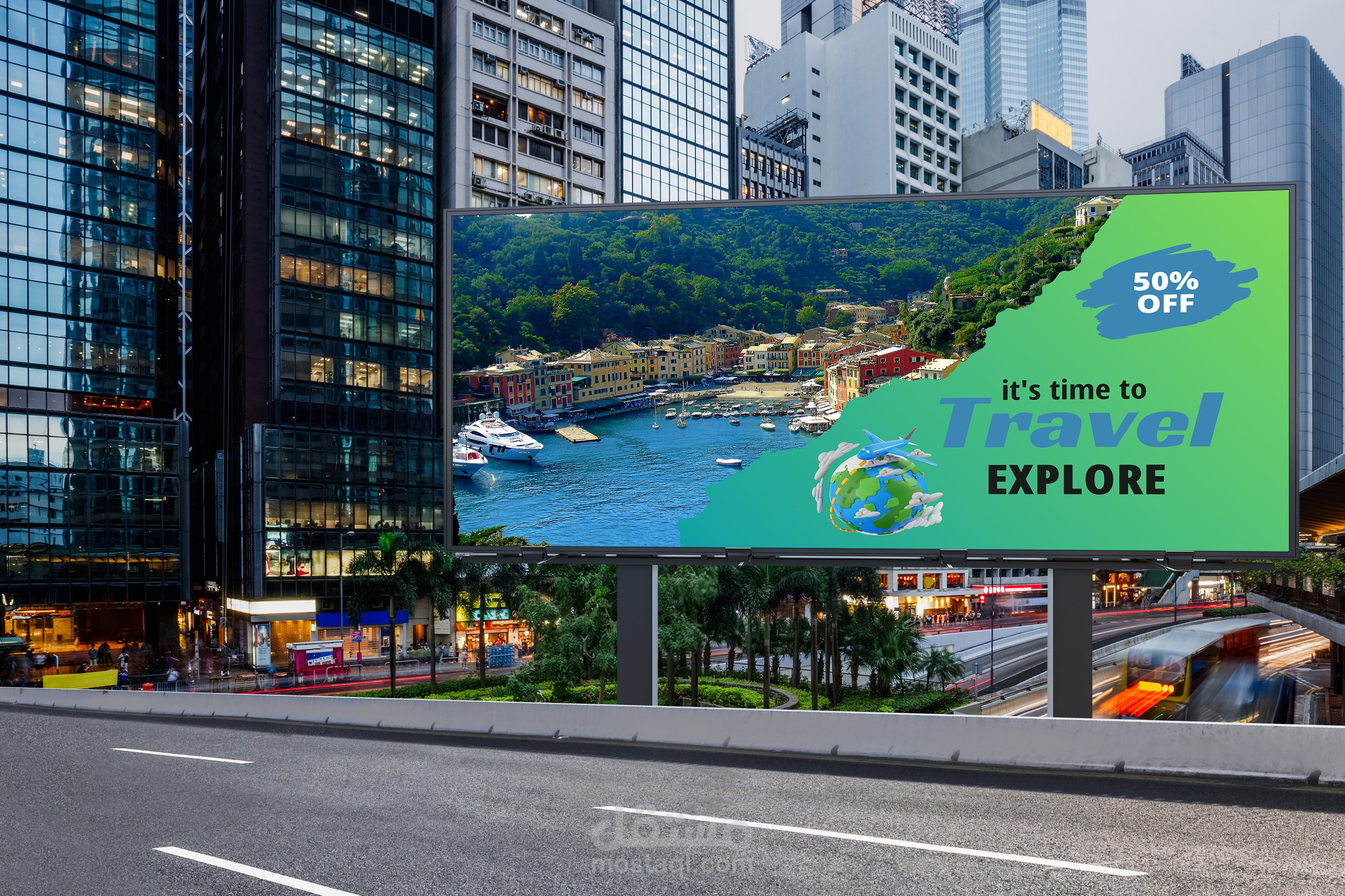 Design of advertising boards