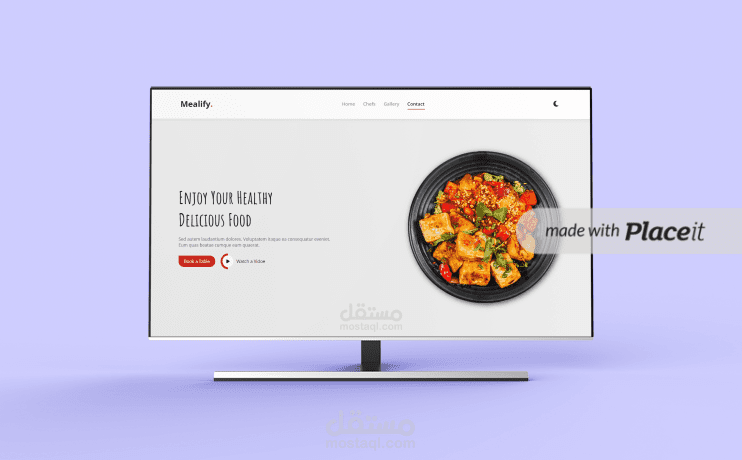 mailfay bakery موقع الكتروني لمطعم و للمخبوزات