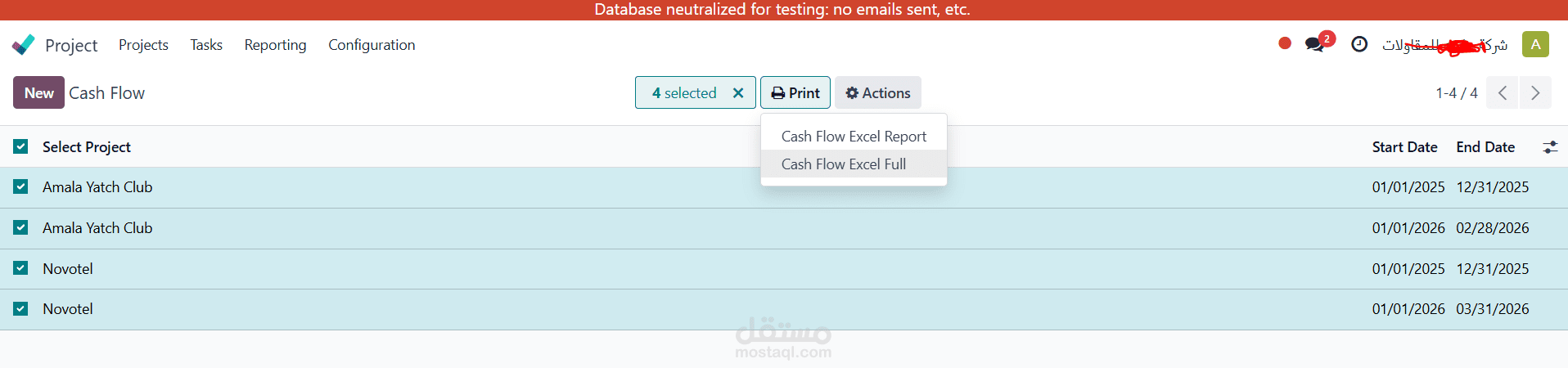 Cash Flow Management System – Odoo Custom Module