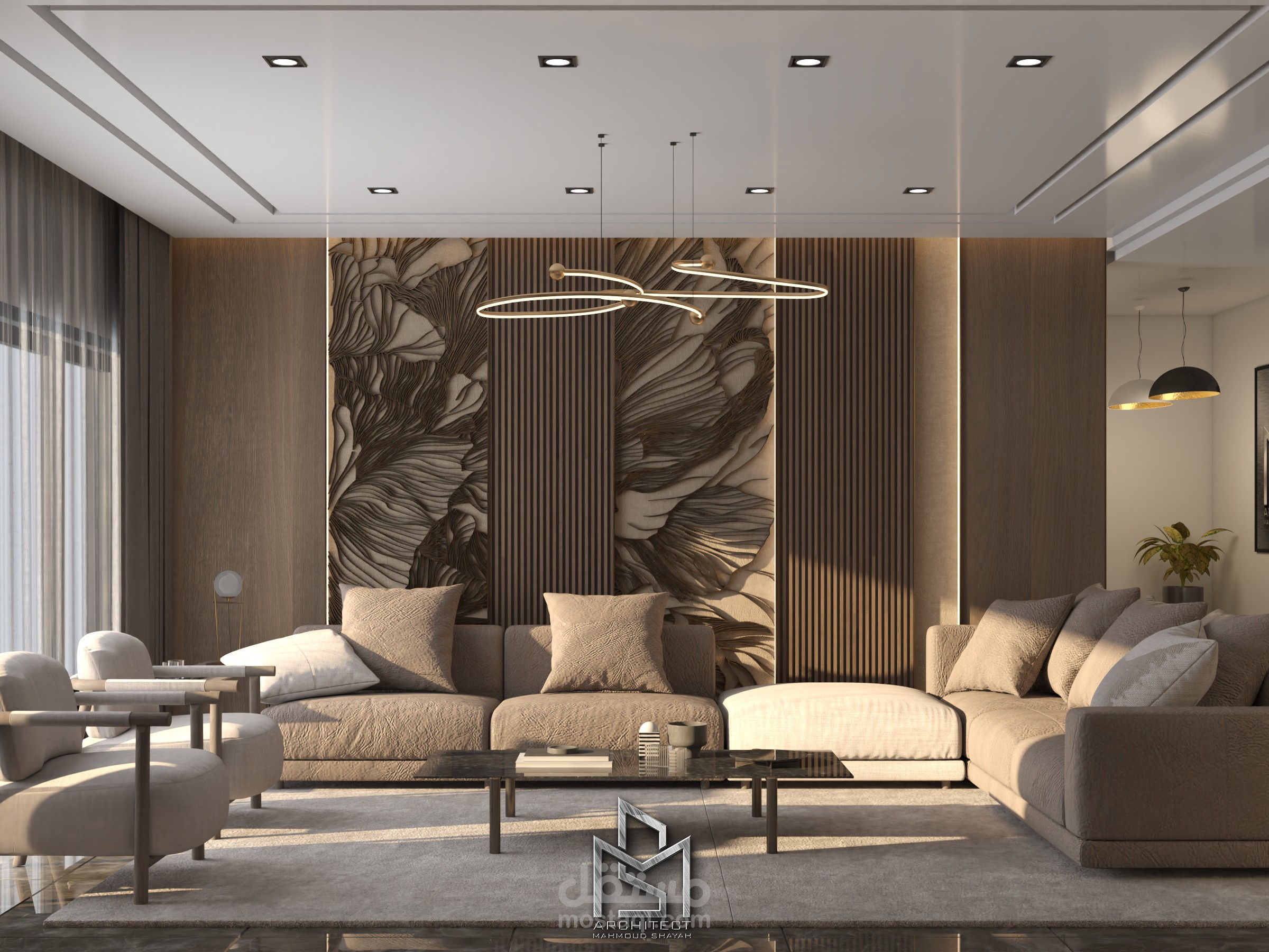 تصميم غرفة معيشة