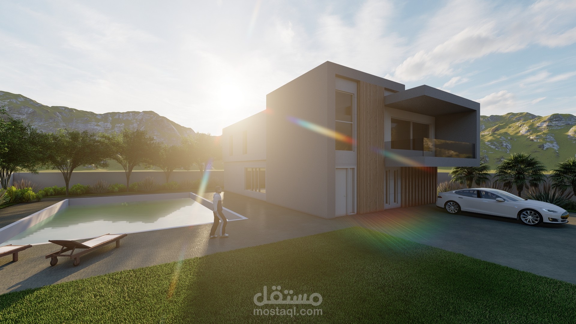 تصميم و اظهار مخططات معمارية