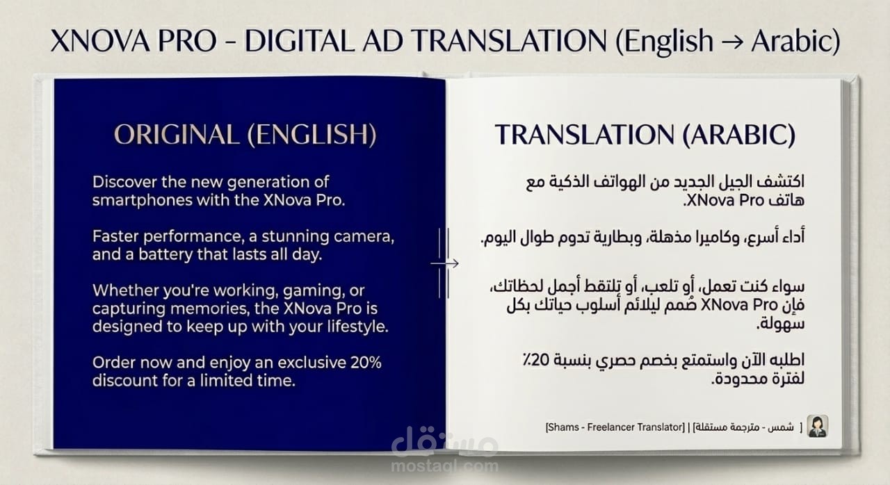 XNOVA PRO - DIGITAL AD TRANSLATION