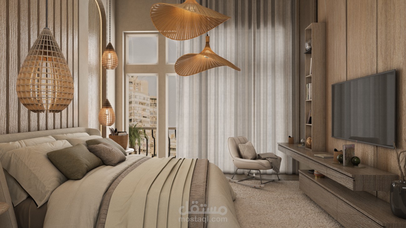 تصميم داخلى لغرفه نوم