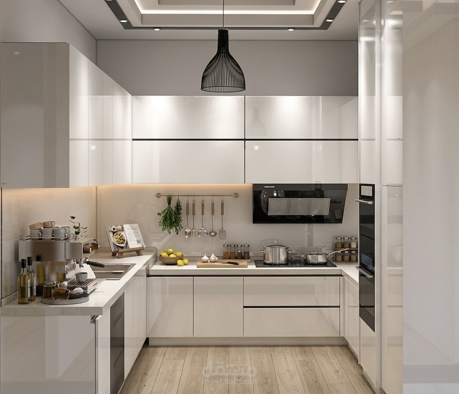 تصميم داخلى لمطبخ