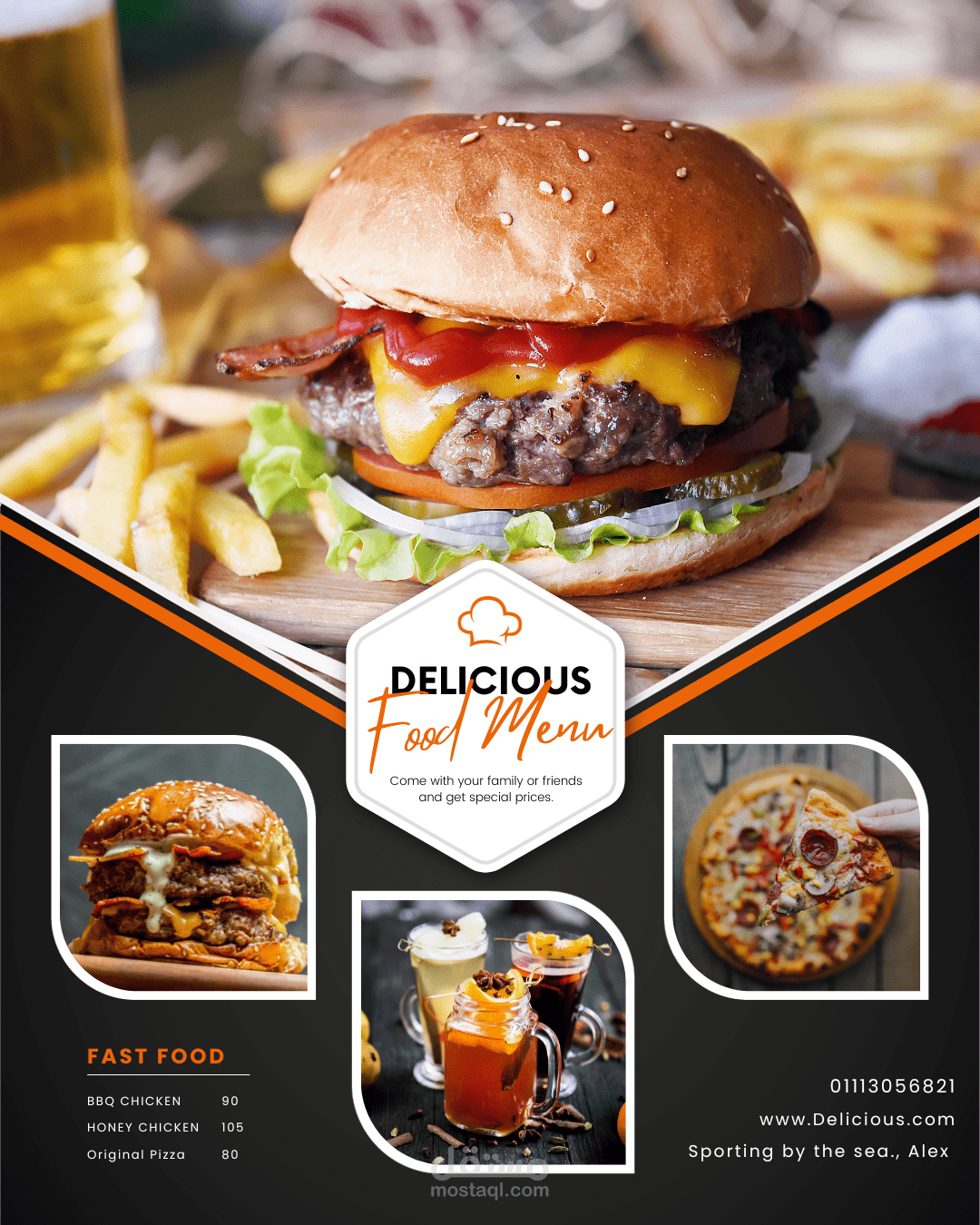 Restaurant menu
