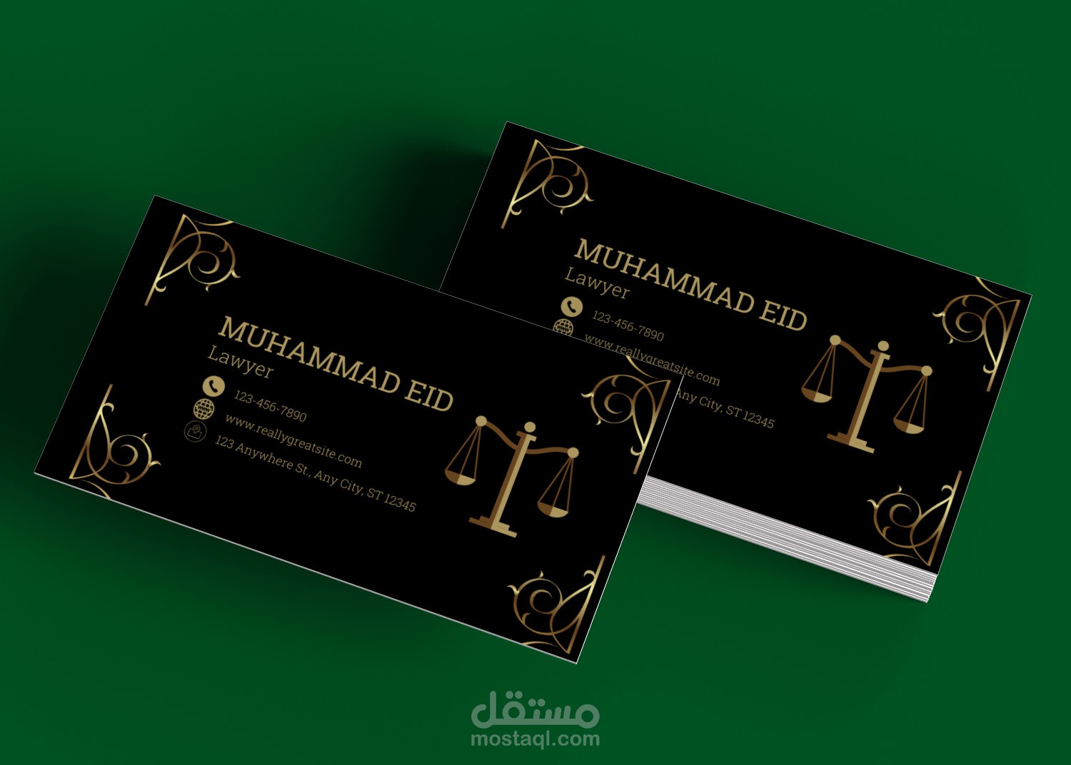 business card
