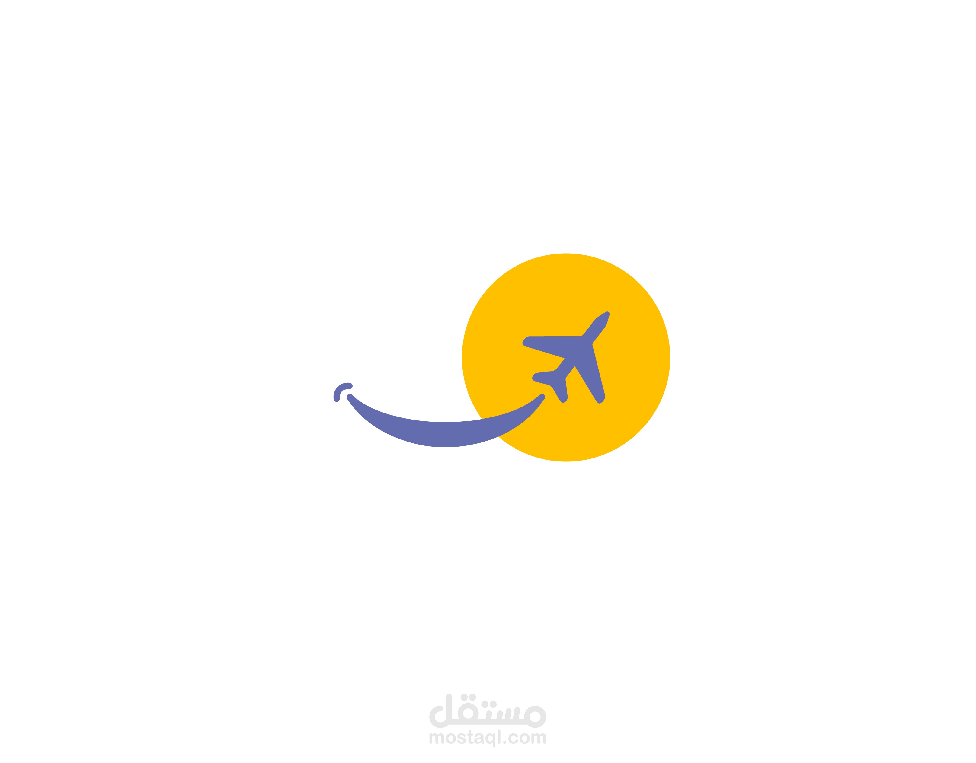 تصميم لوجو وهويه لمكتب نايس تريب للسفريات والسياحه