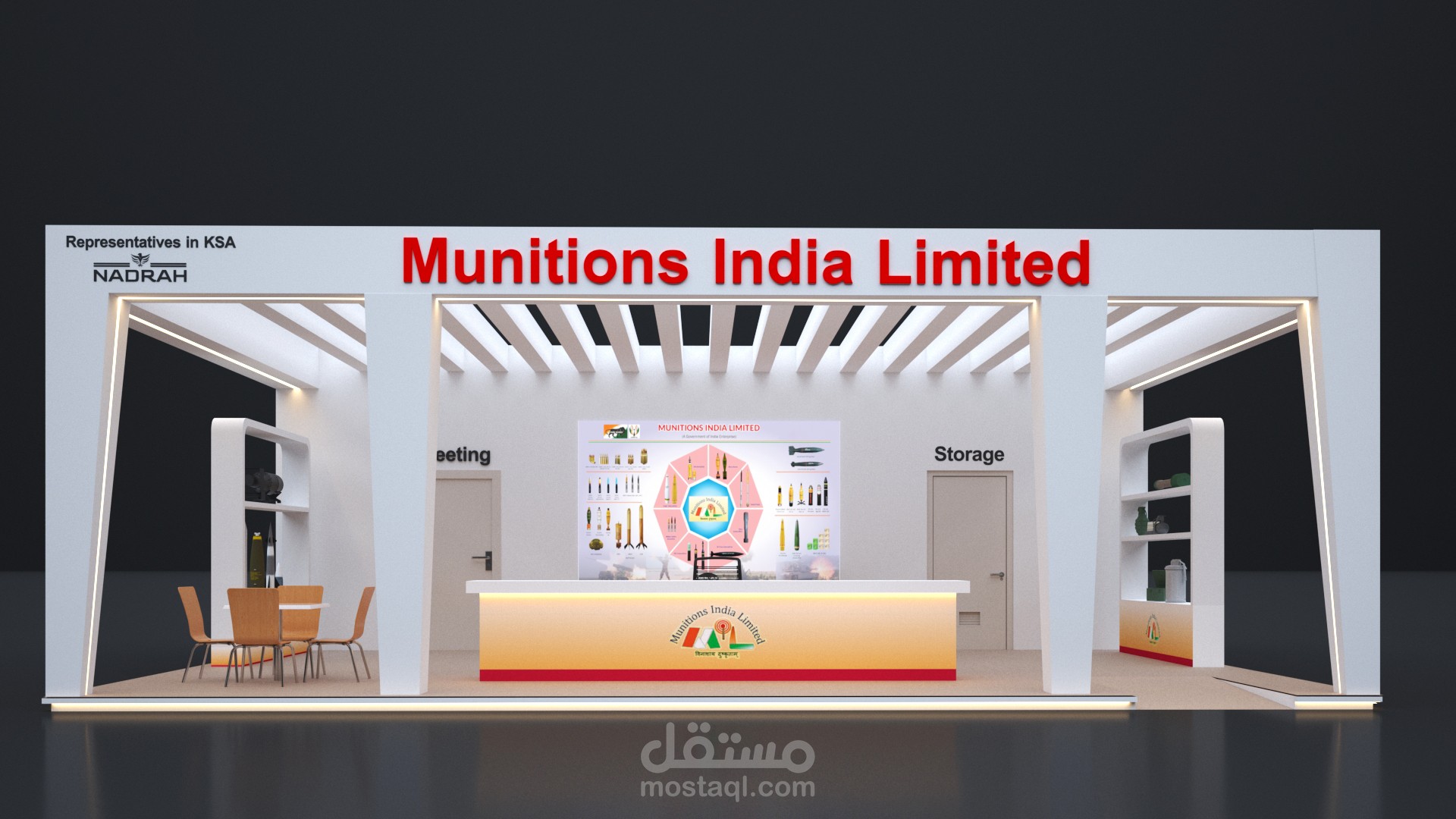 Munitions India Limited booth