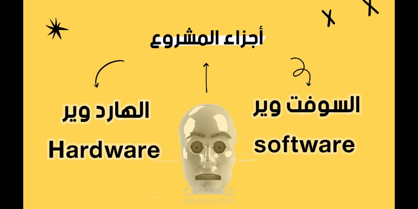 شرائح عرض تقديمي بوربوينت حول تصميم روبوت