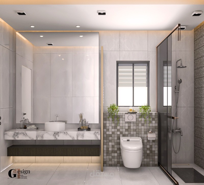 تصميم حمام