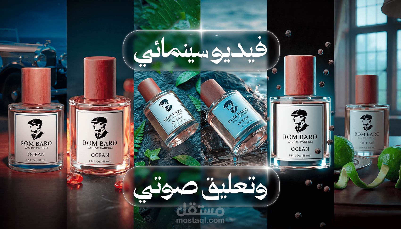 اعلان سينمائي لعطر ROM BARO