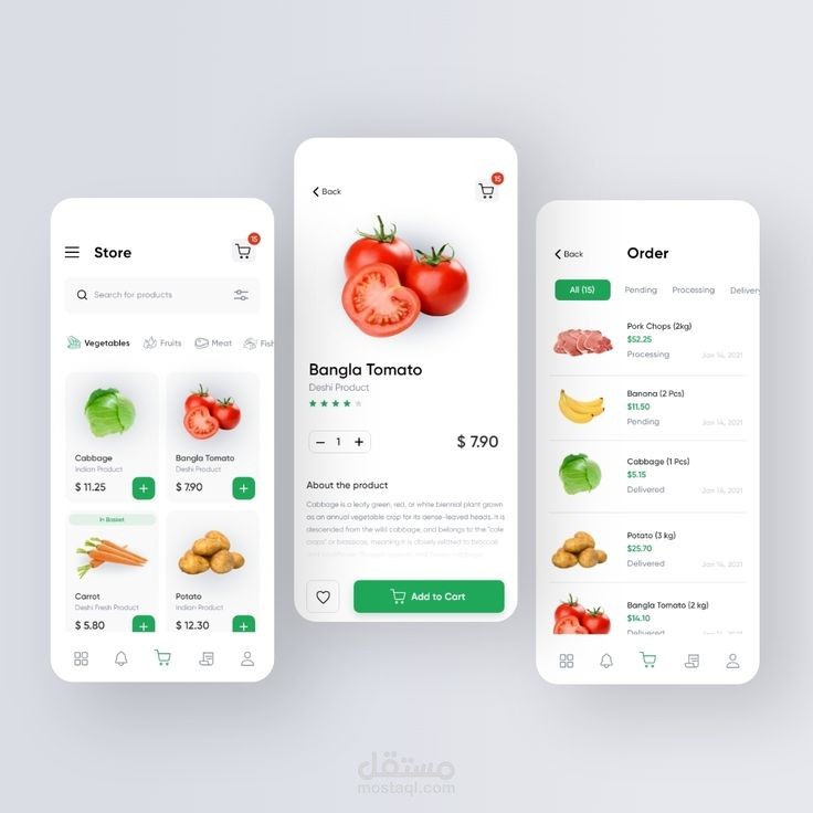 واجهة مستخدم لمتجر الكترونى بأستخدام فلاتر