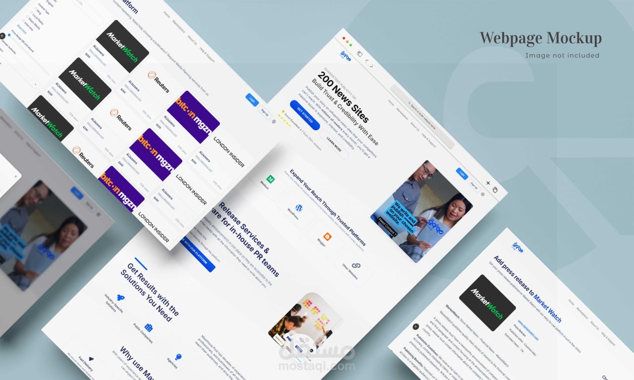 منصة "موثوق جيست بوست" – نظام متكامل لخدمات النشر والمحتوى مع لوحة تحكم ثنائية