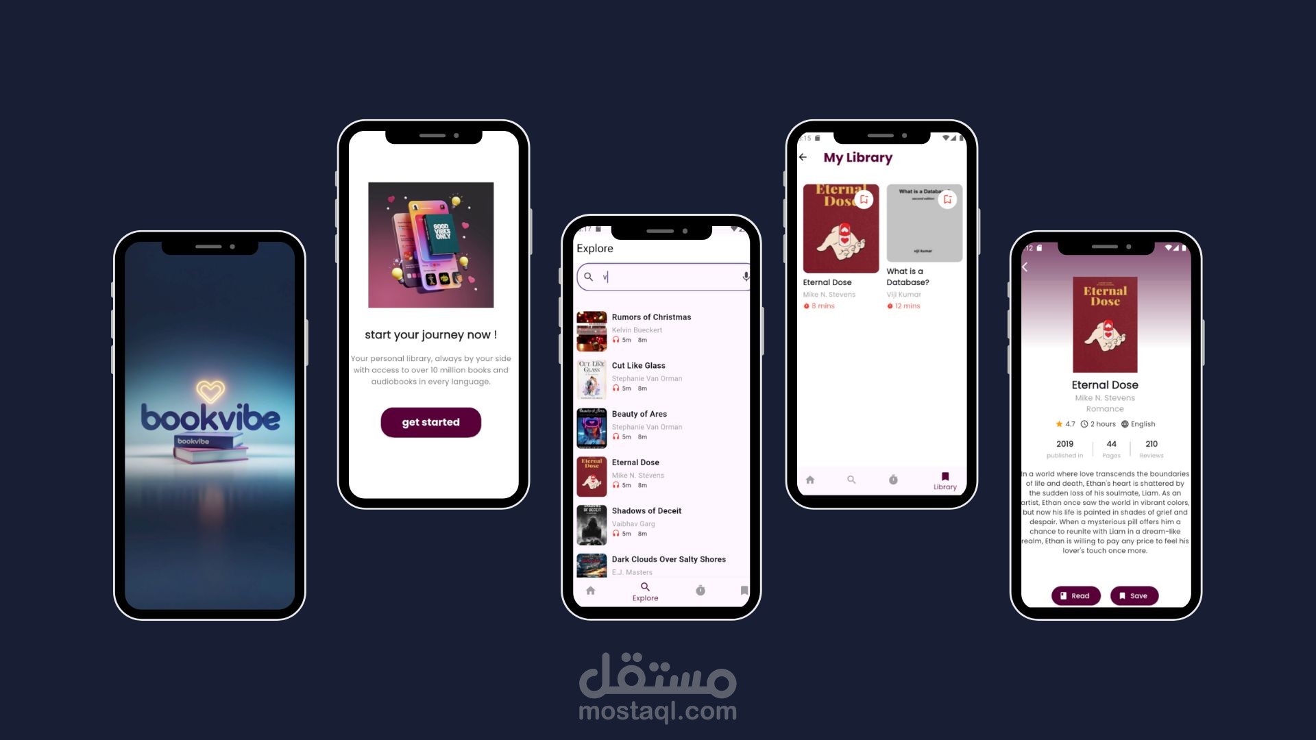 BookVibe – Innovative Reading & Audiobook App