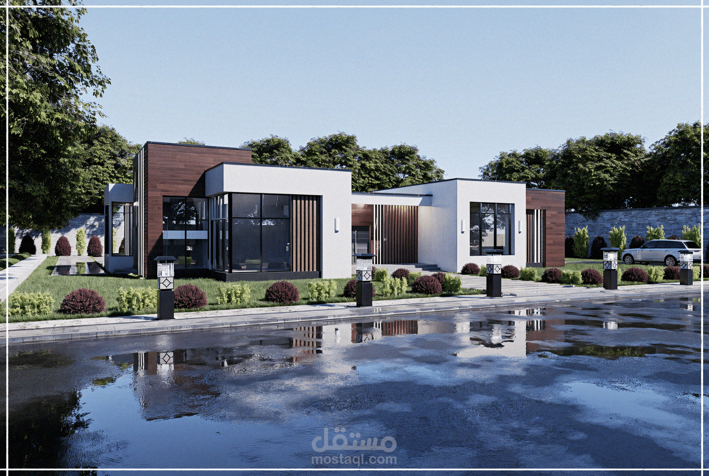 فيلا سكنية ذو طراز حديث