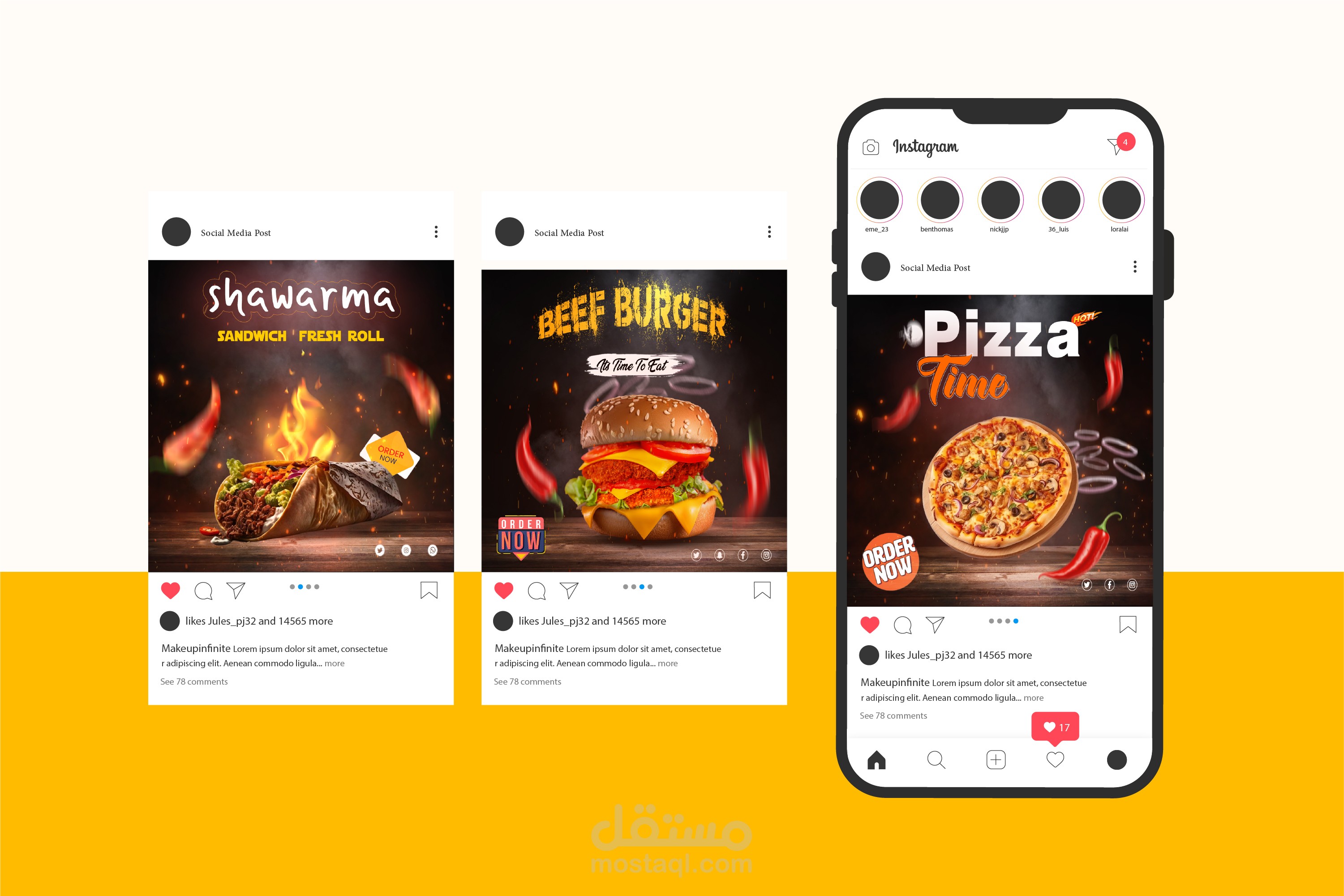 تصاميم سوشل ميديا -Social Media Post