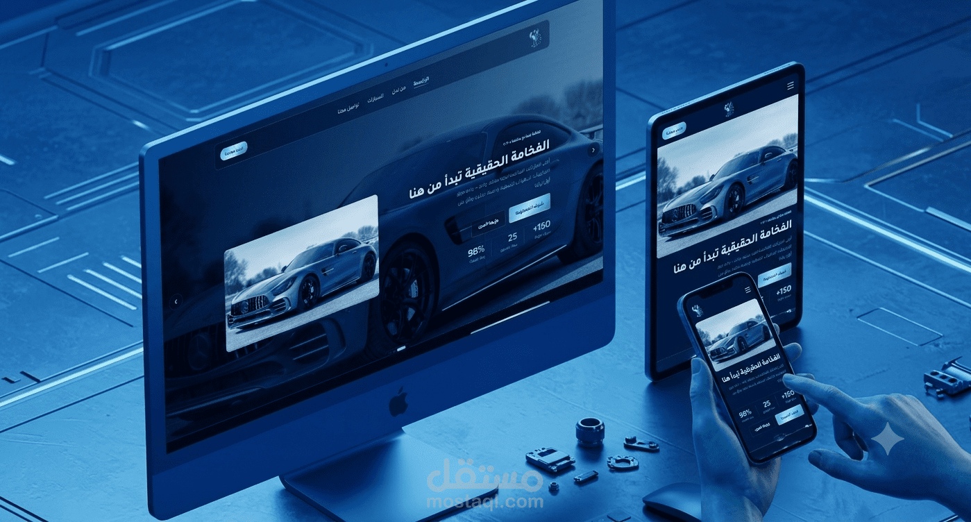 DriveHub – منصة حديثة لبيع وشراء السيارات