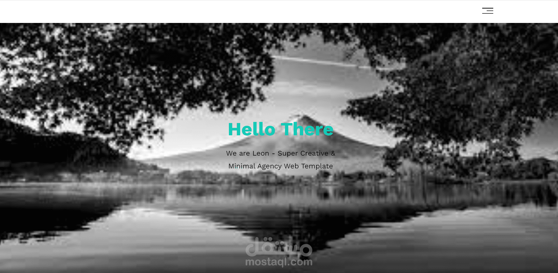تصميم صفحة هبوط landing web page (html , css)