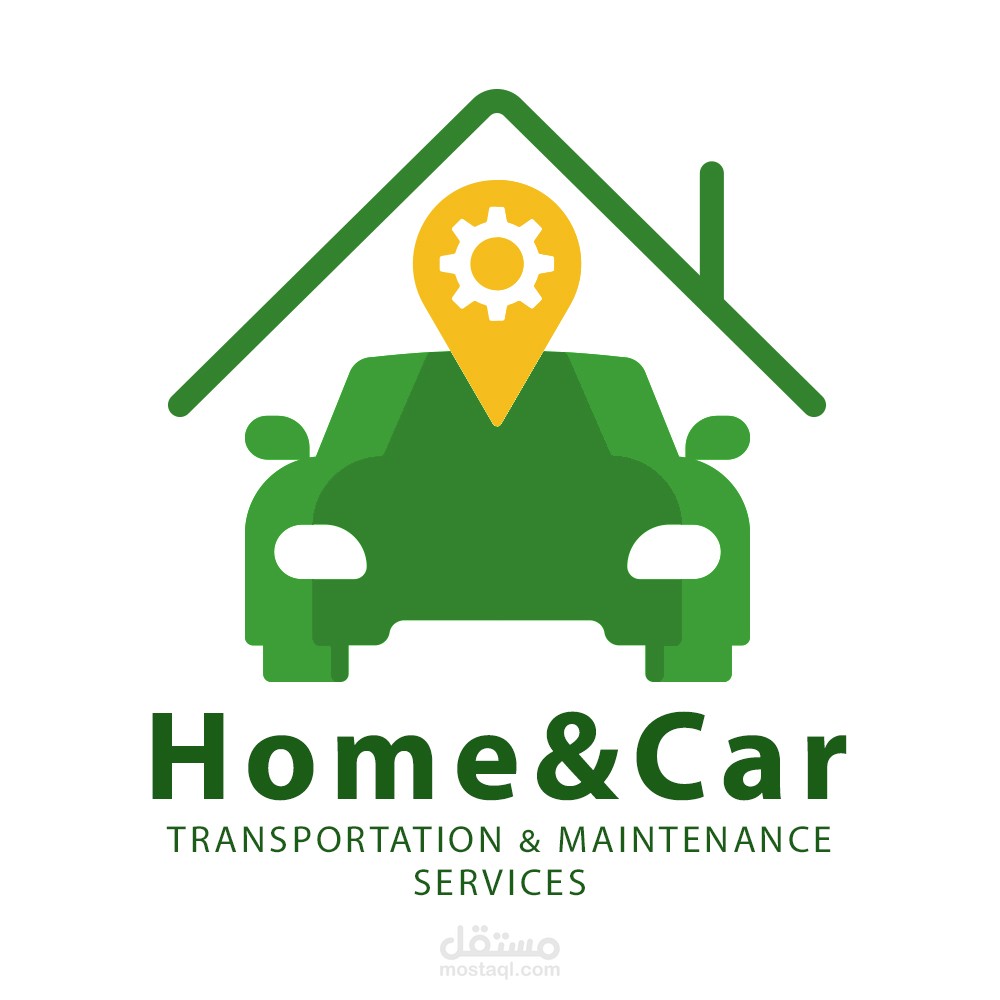 تصميم مقدمة تطبيق Home&car متحرك
