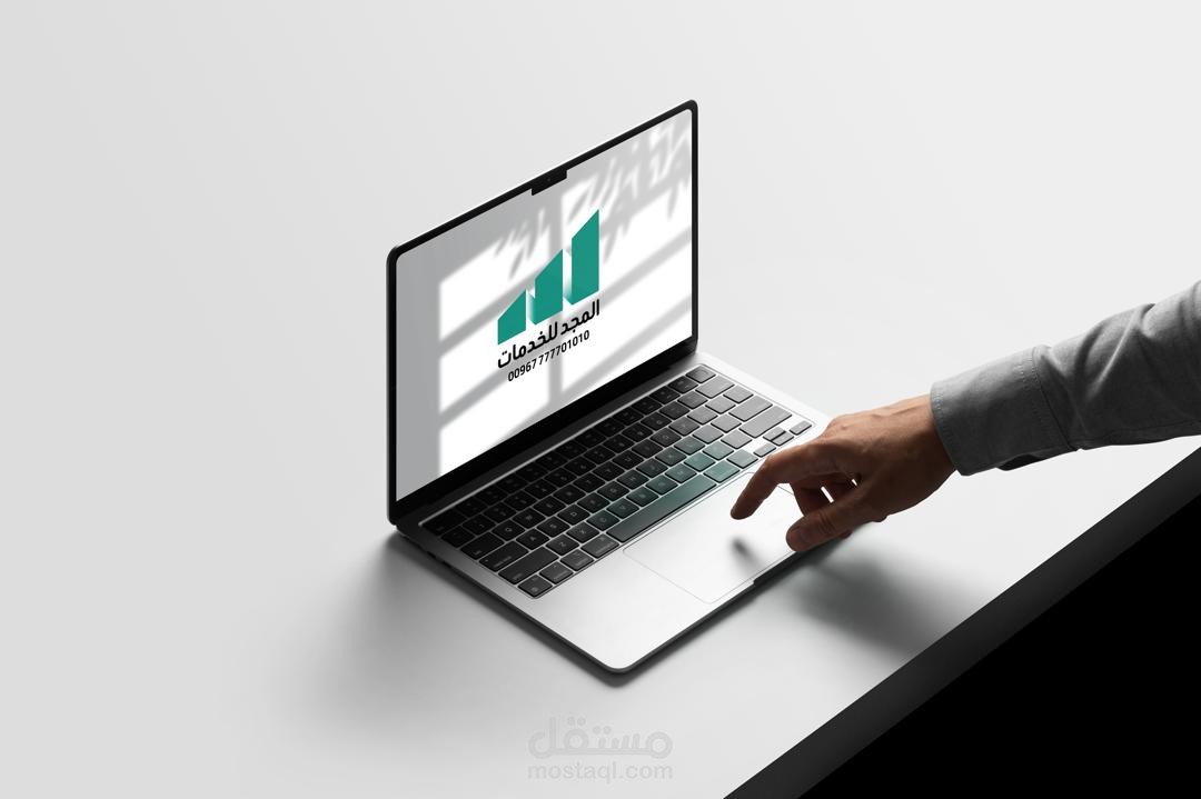 تصميم لوجو المجد للاستثمار