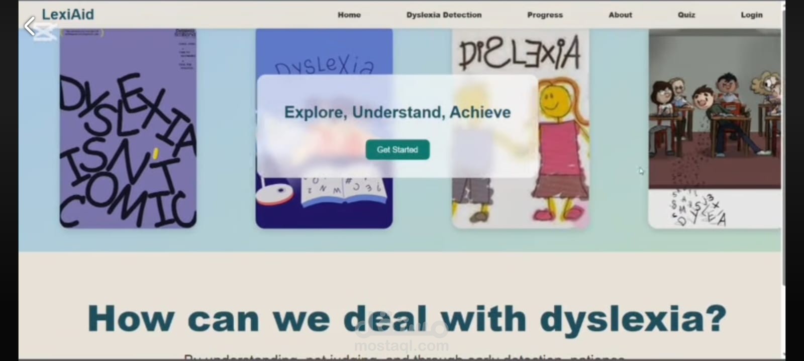 LexiAid: نظام تعليمي تكيفي مدعوم بالذكاء الاصطناعي للأطفال ذوي عسر القراءة (Dyslexia) وADHD