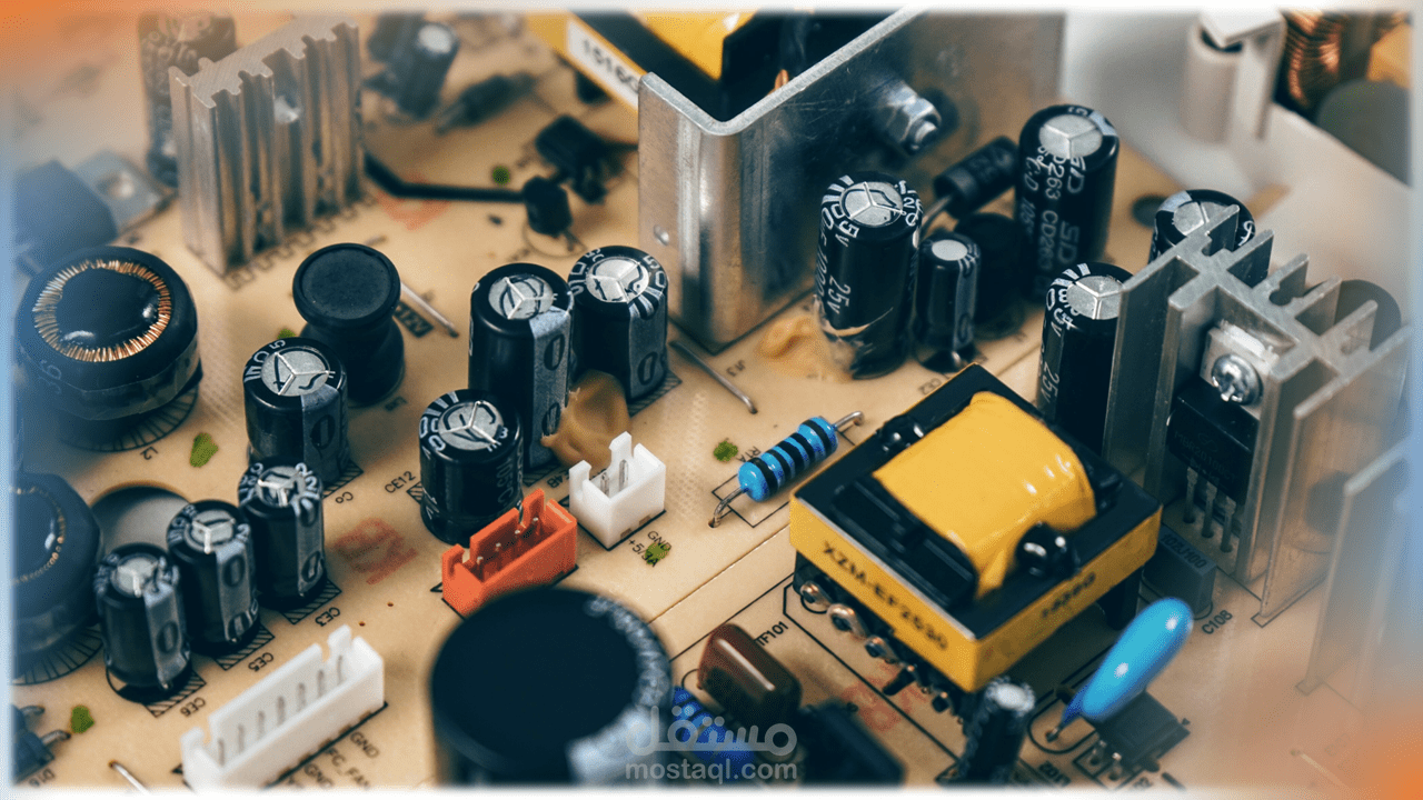 تصميم pcb ل"555 Timer Tester"باستخدام برنامج Altium.