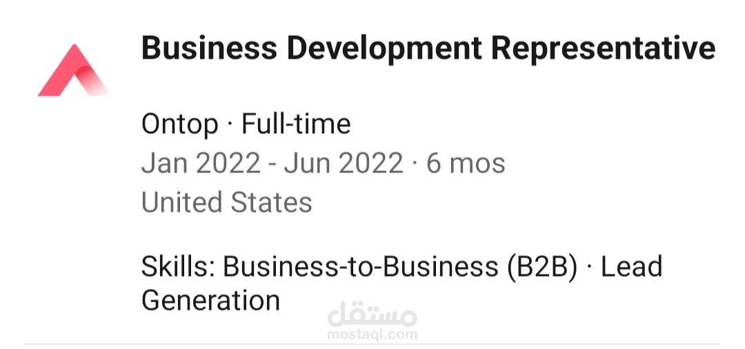 Business Development