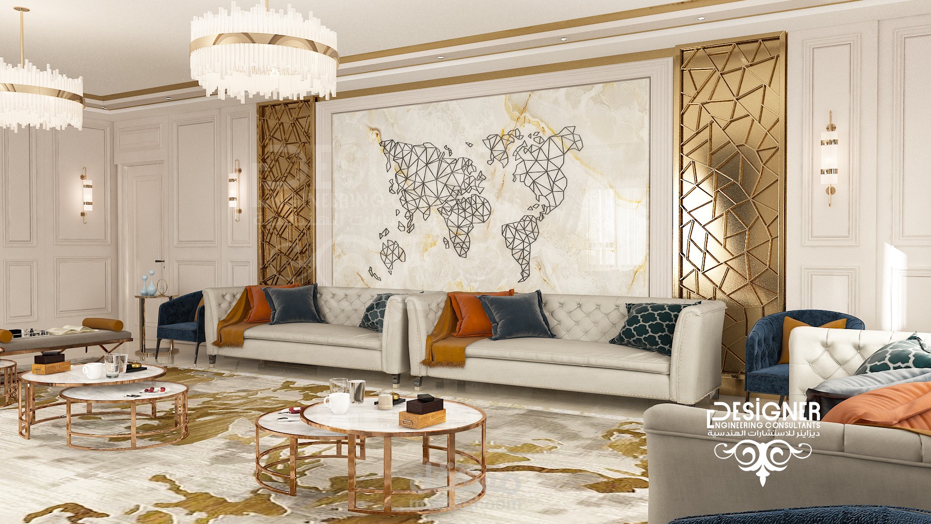 تصميم مجلس فى الامارات العربية المتحدة
