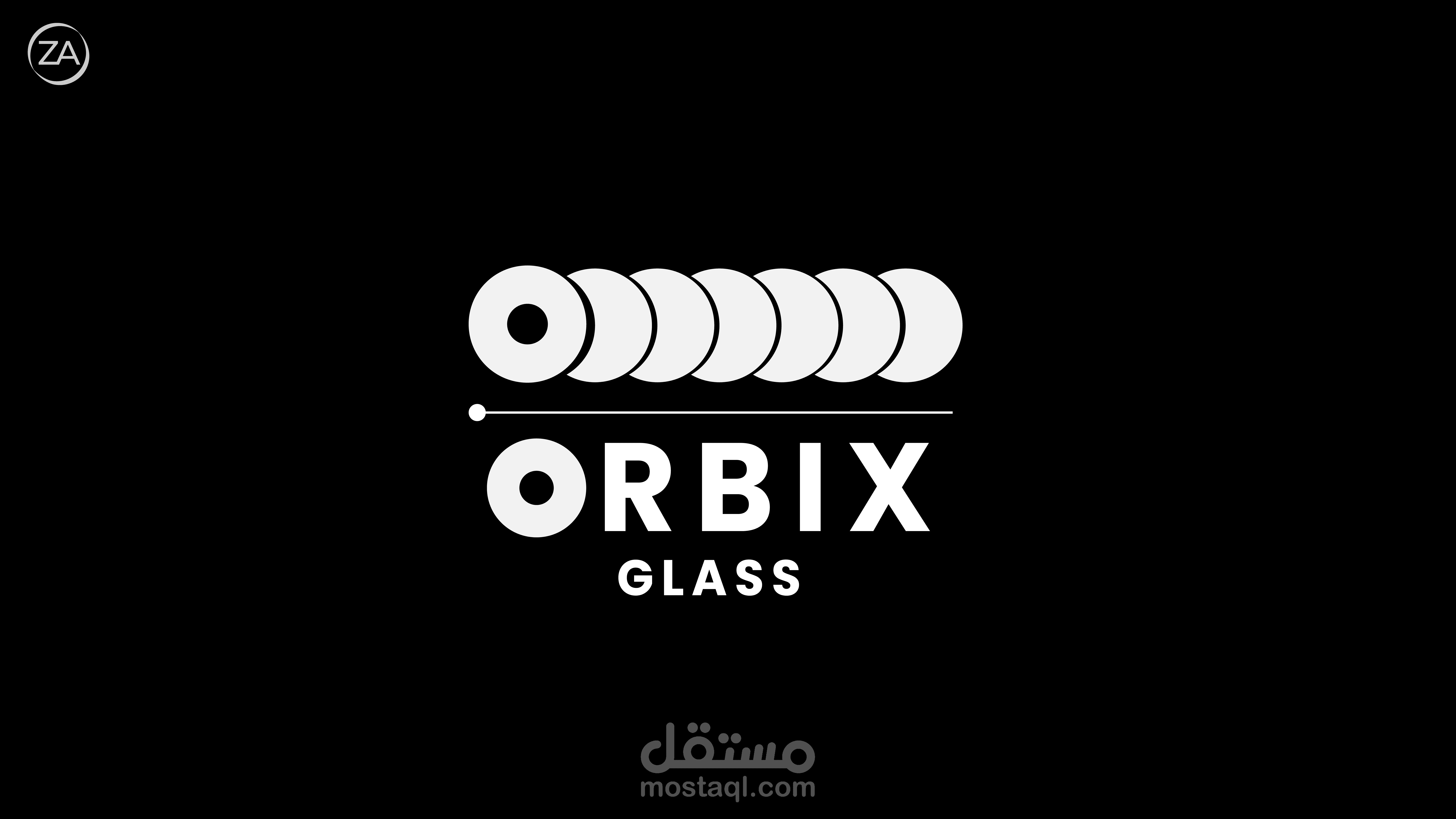 شعار لمشروع خاص بتصنيع زجاج