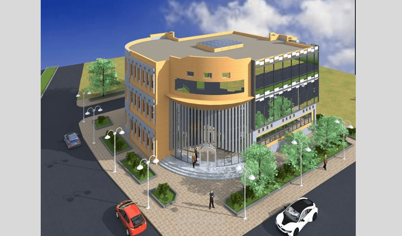 مبنى اداري لمديرية السكن