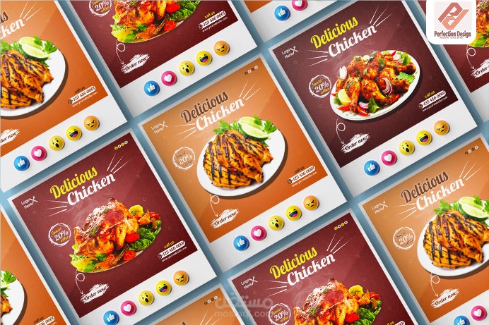 تصميم سوشيال ميديا "مطاعم"