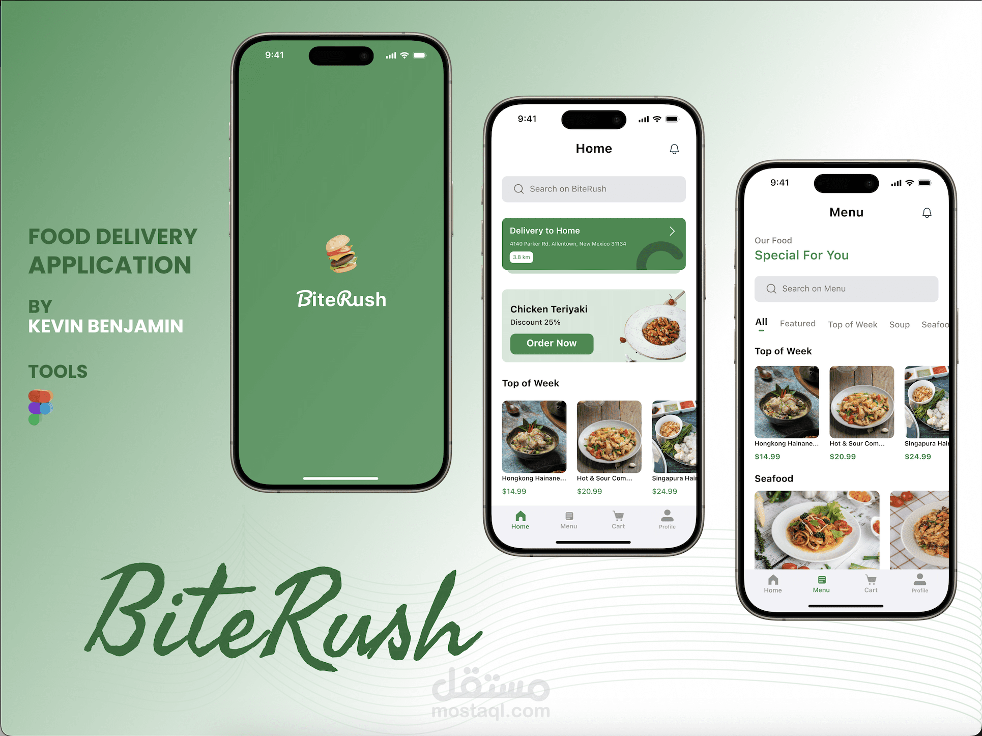 BiteRush - Food Delivery app