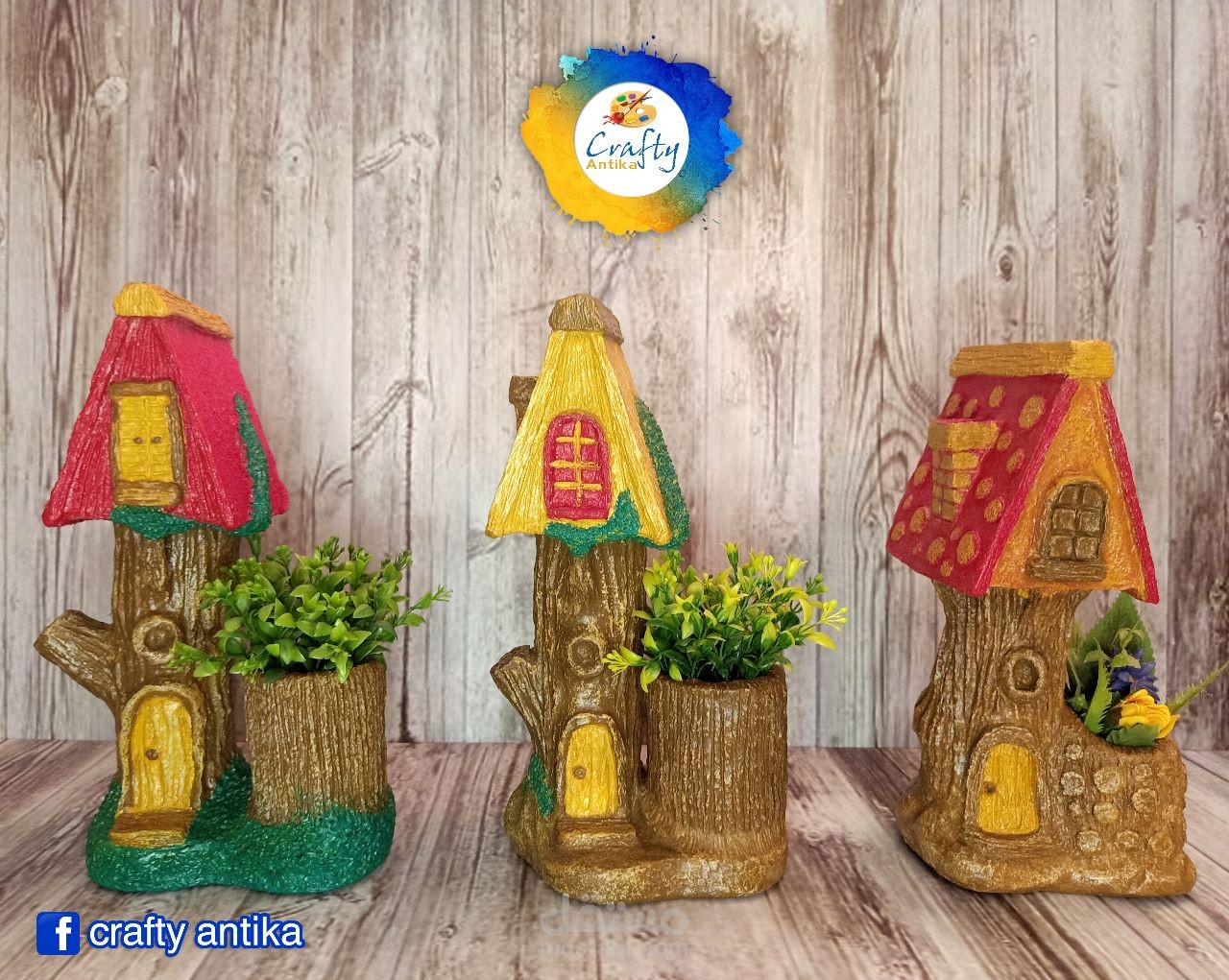 صور من أعمال الماكيتات والمجسمات  وأعمال الهاند ميد مثل الأنتيكات _ ومنظم المكتب _  والأباجورة ومقلمة مكتب