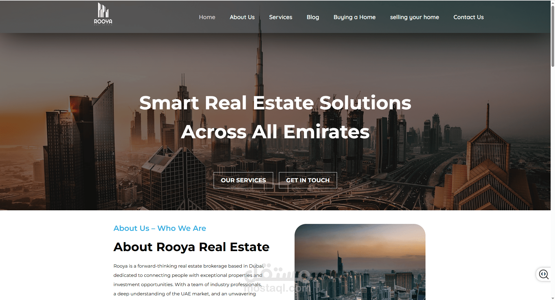 موقع شركه تسويق عقاري في سوق الخليج العربي