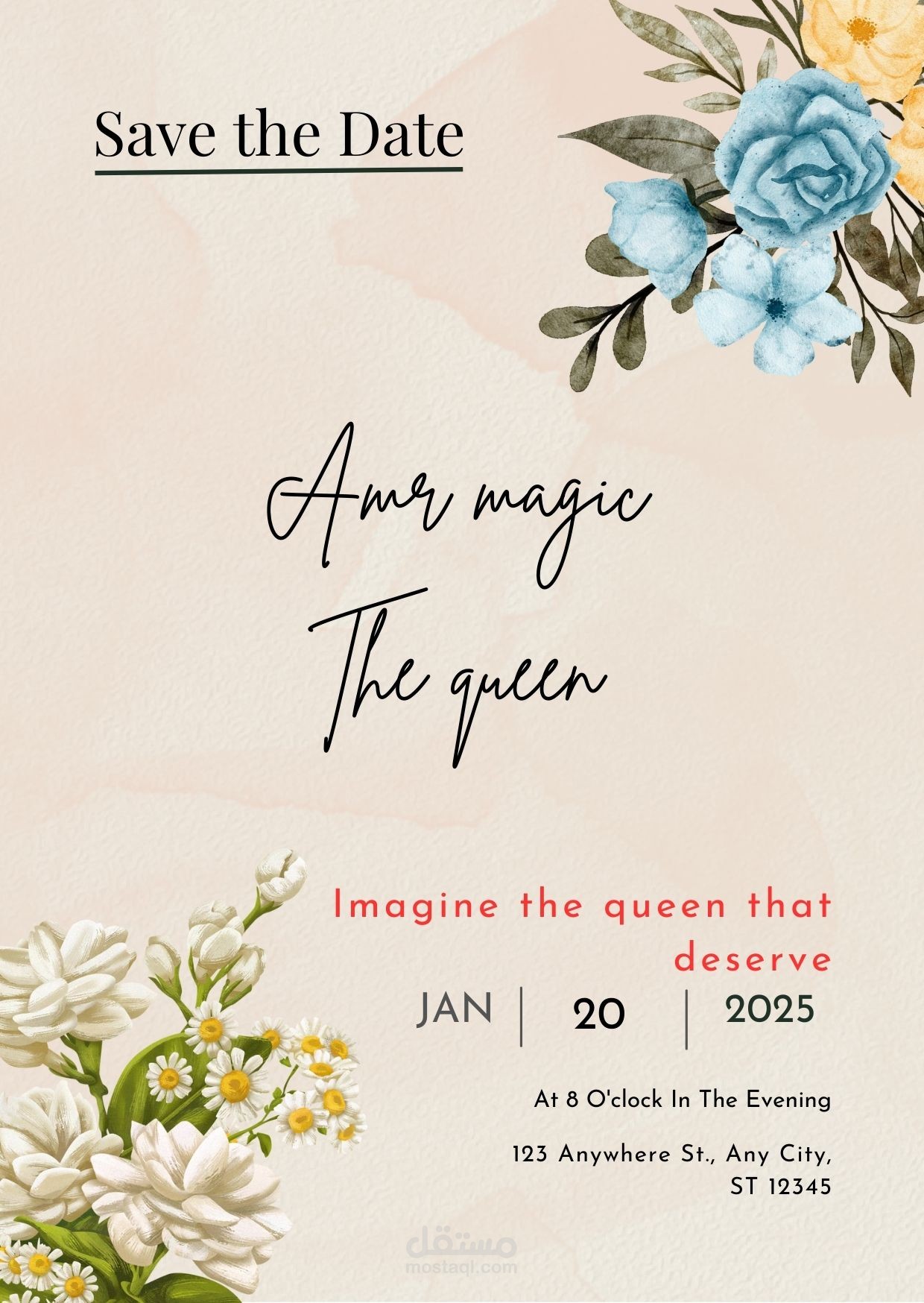 wedding card