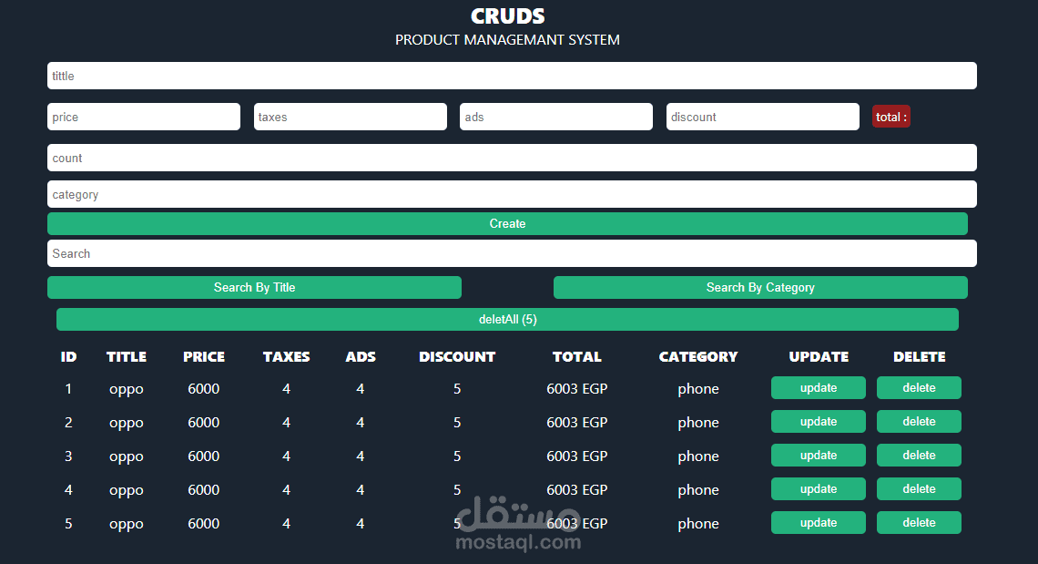 CRUDS