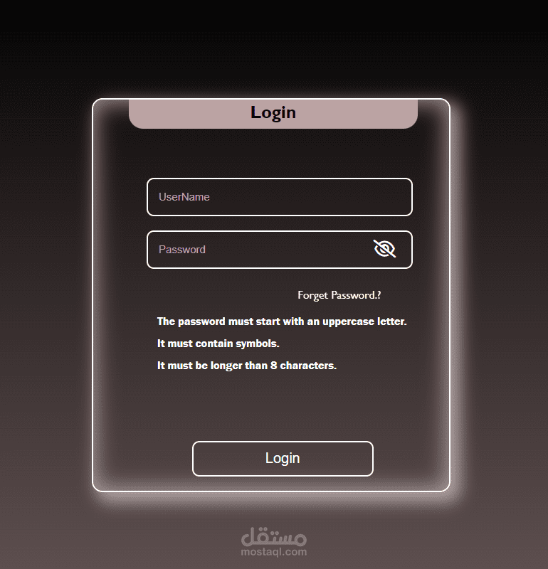 Security login